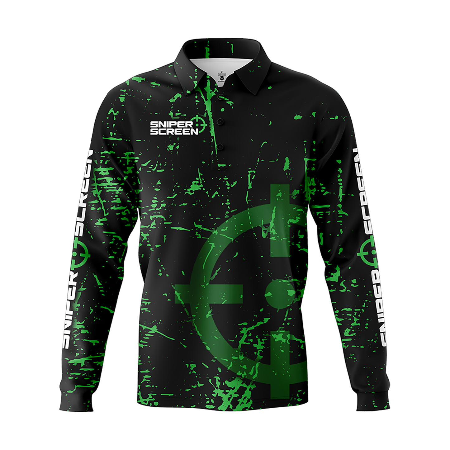 Sniper Strike Collared Fishing Shirt – UPF 50+ Performance