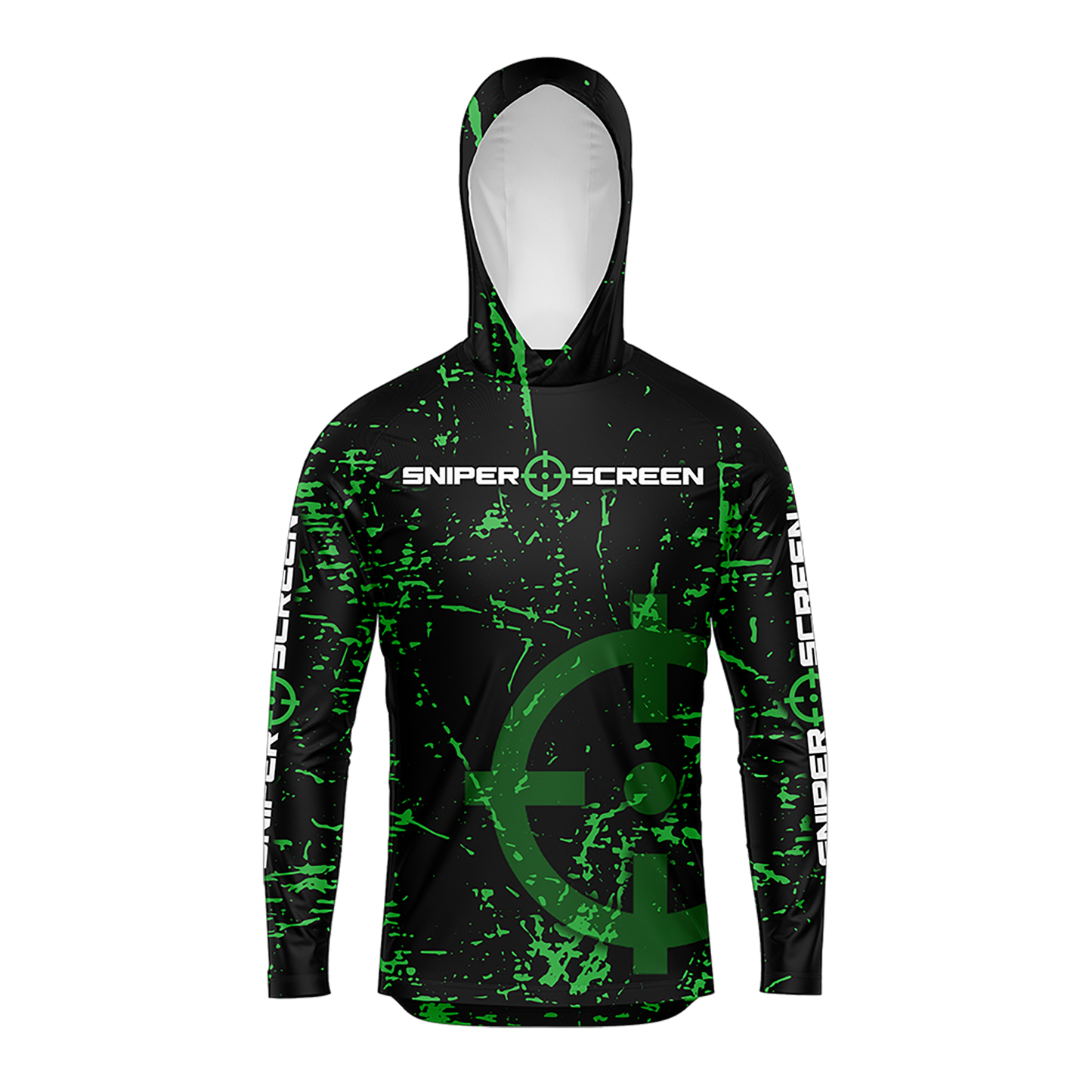 Sniper Screen Hooded Fishing Shirt – UPF 50+ Performance