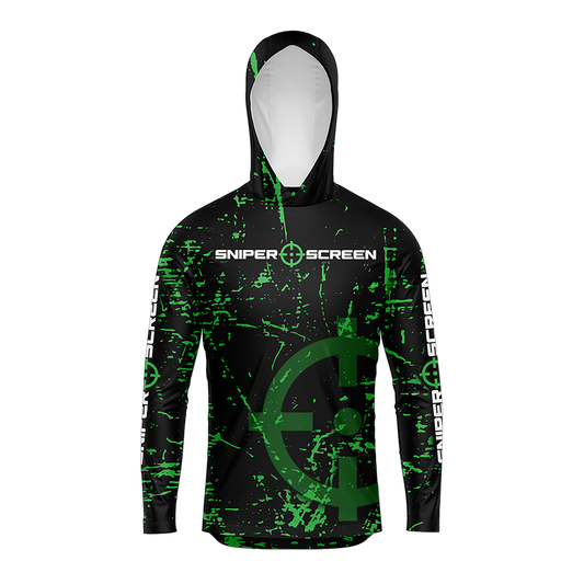Sniper Screen Hooded Fishing Shirt – UPF 50+ Performance