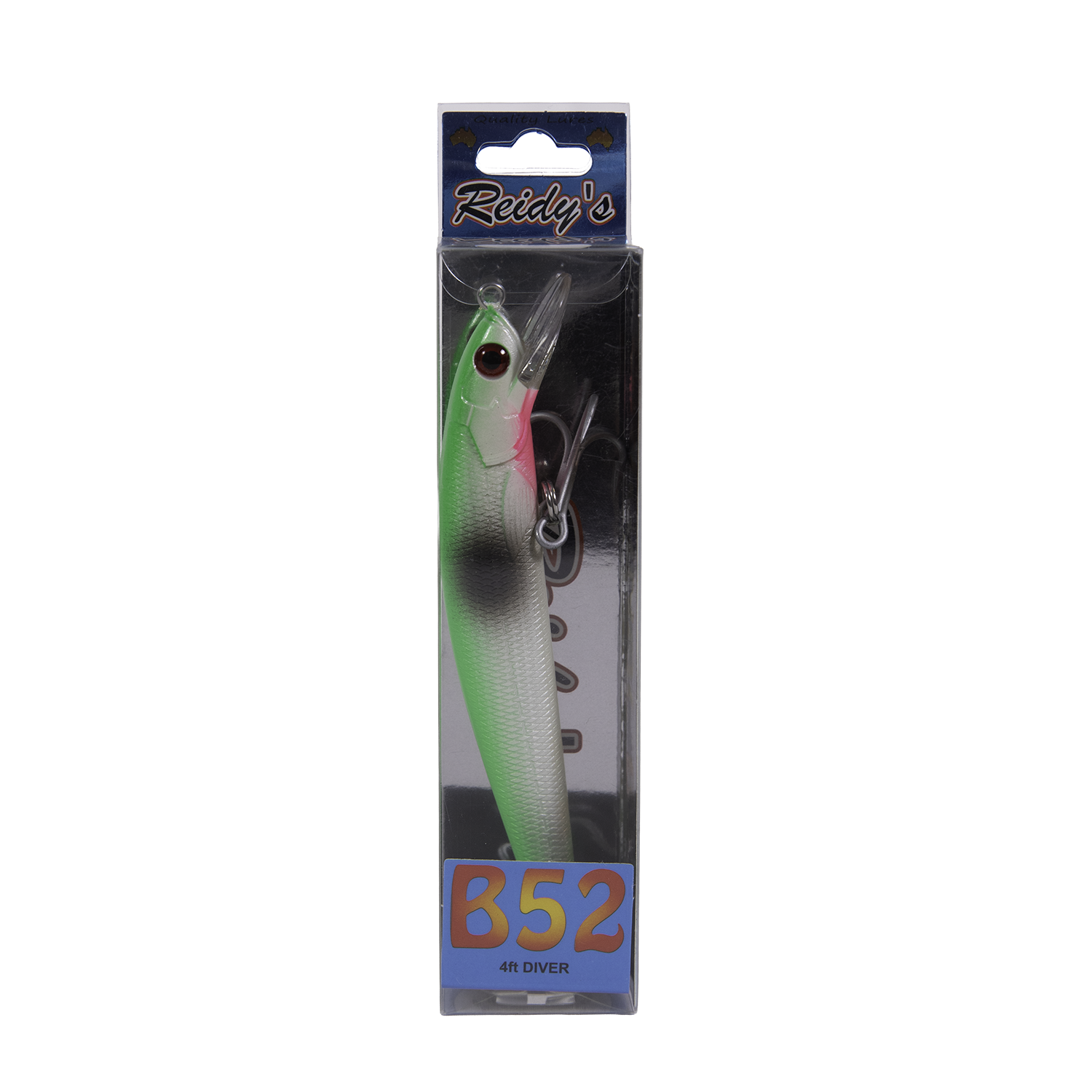 b52 fishing lures Reidys Big Ass 200mm Rod & Rifle Tackleworld Reidy's B52 Hard Body Lure